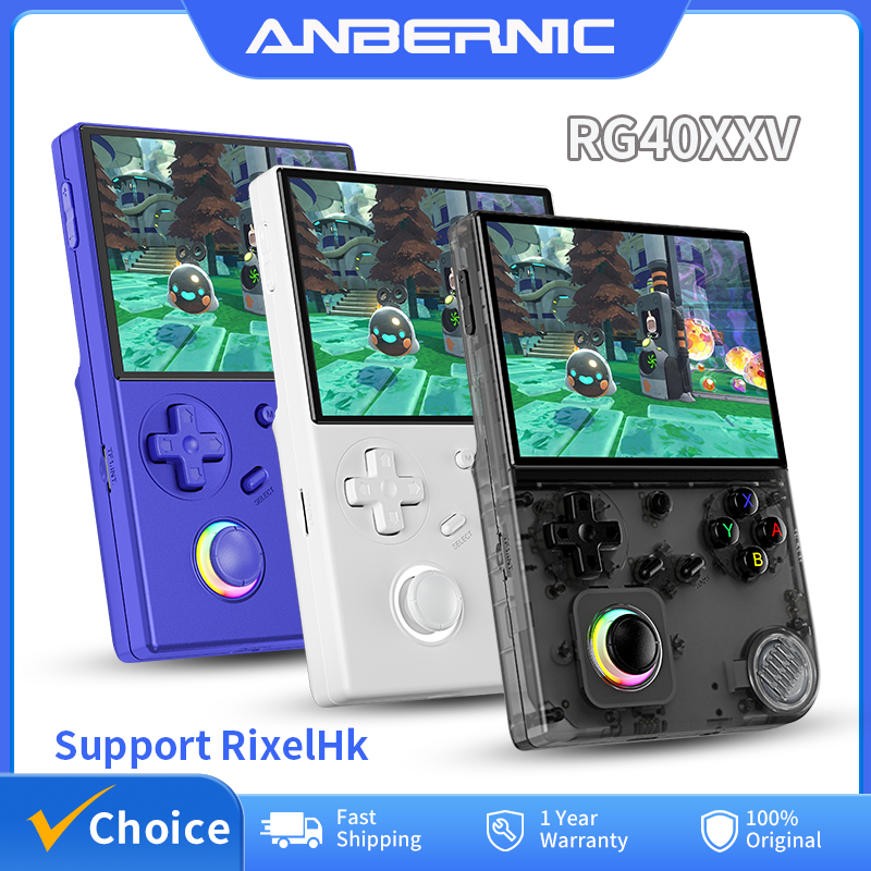 Gaming Console Car - ANBERNIC RG40XXV 레트로 핸드 헬드 게임