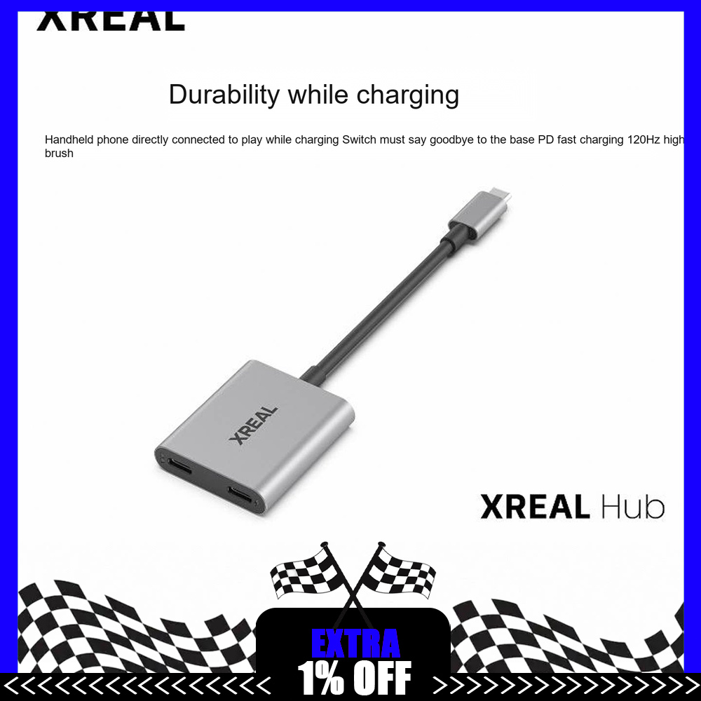 Gaming Console Car - XREAL 허브 USB-C 어댑터: AR 글래스,