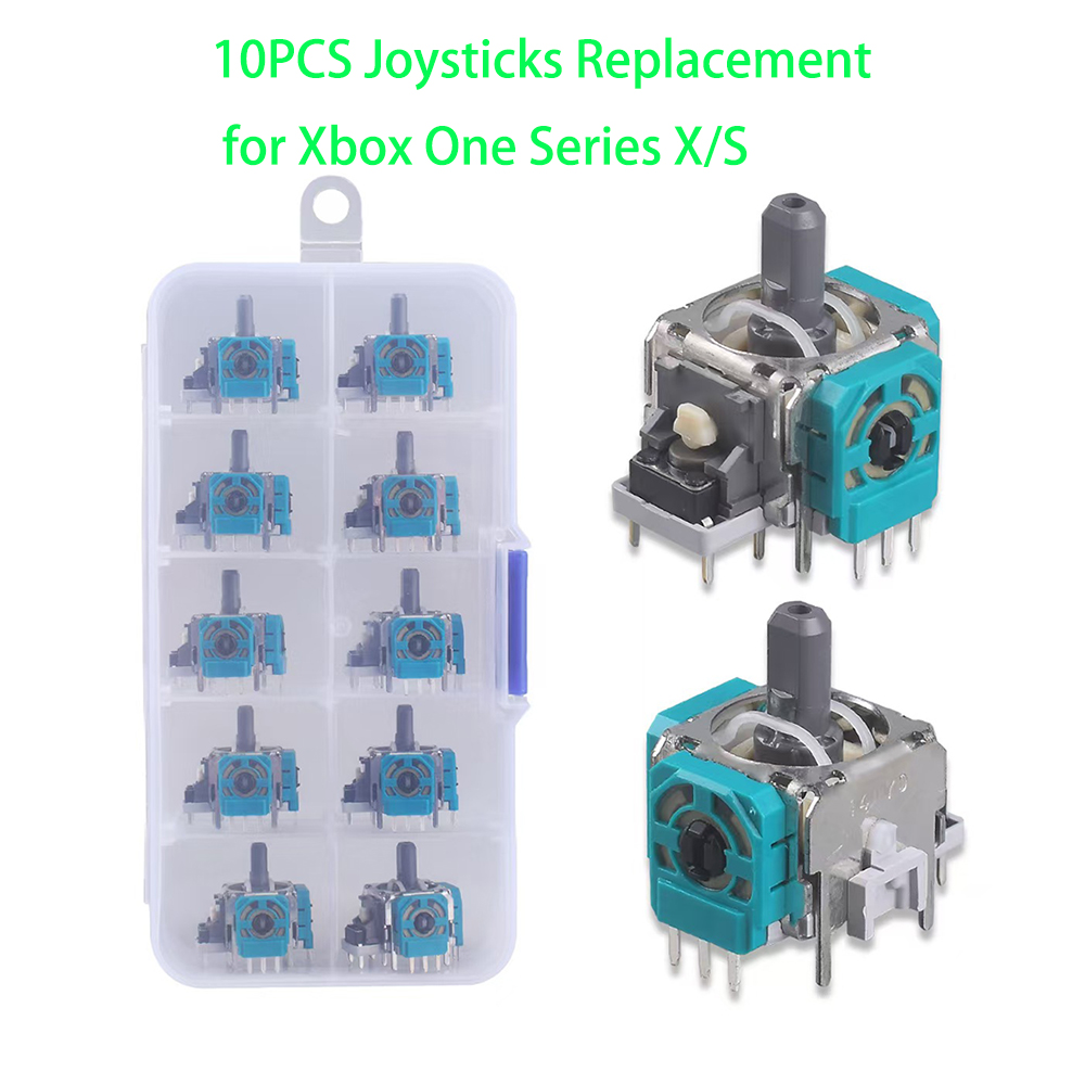 Gaming Console Xbox - 10pcs 교체 3D 아날로그 조이스틱 썸