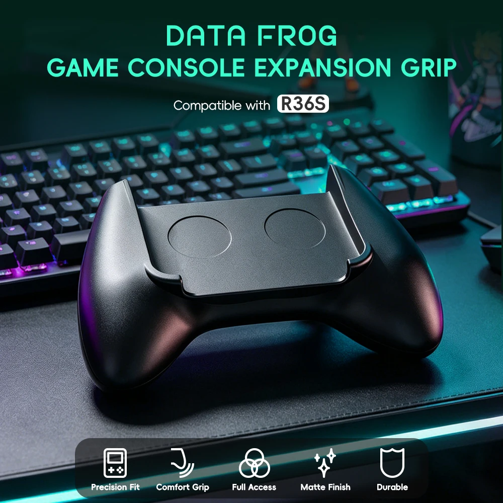 Gaming Console R36S - 데이터 프로그 R36S 게임 그립 인체공학적