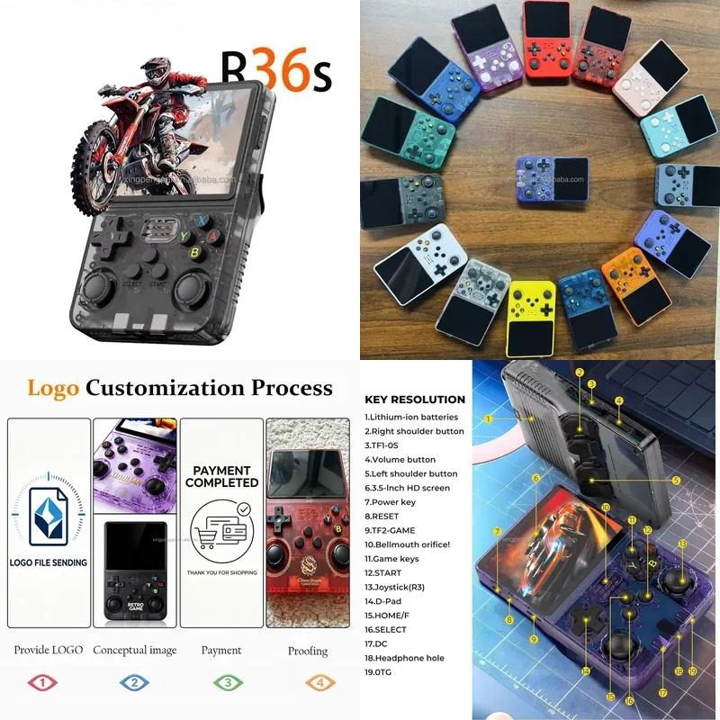 Gaming Console In 2026 - 2026 R36s R36 휴대용 게임 콘솔,