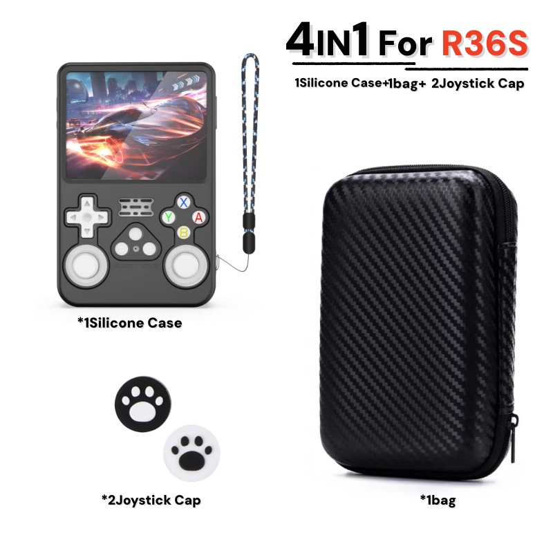 Gaming Console R36S - R36S 게임 콘솔용 4 in 1