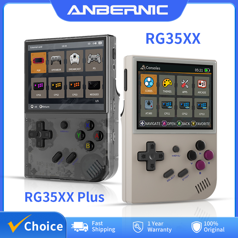 Gaming Console Car - ANBERNIC 레트로 핸드헬드 게임 콘솔, 리눅스