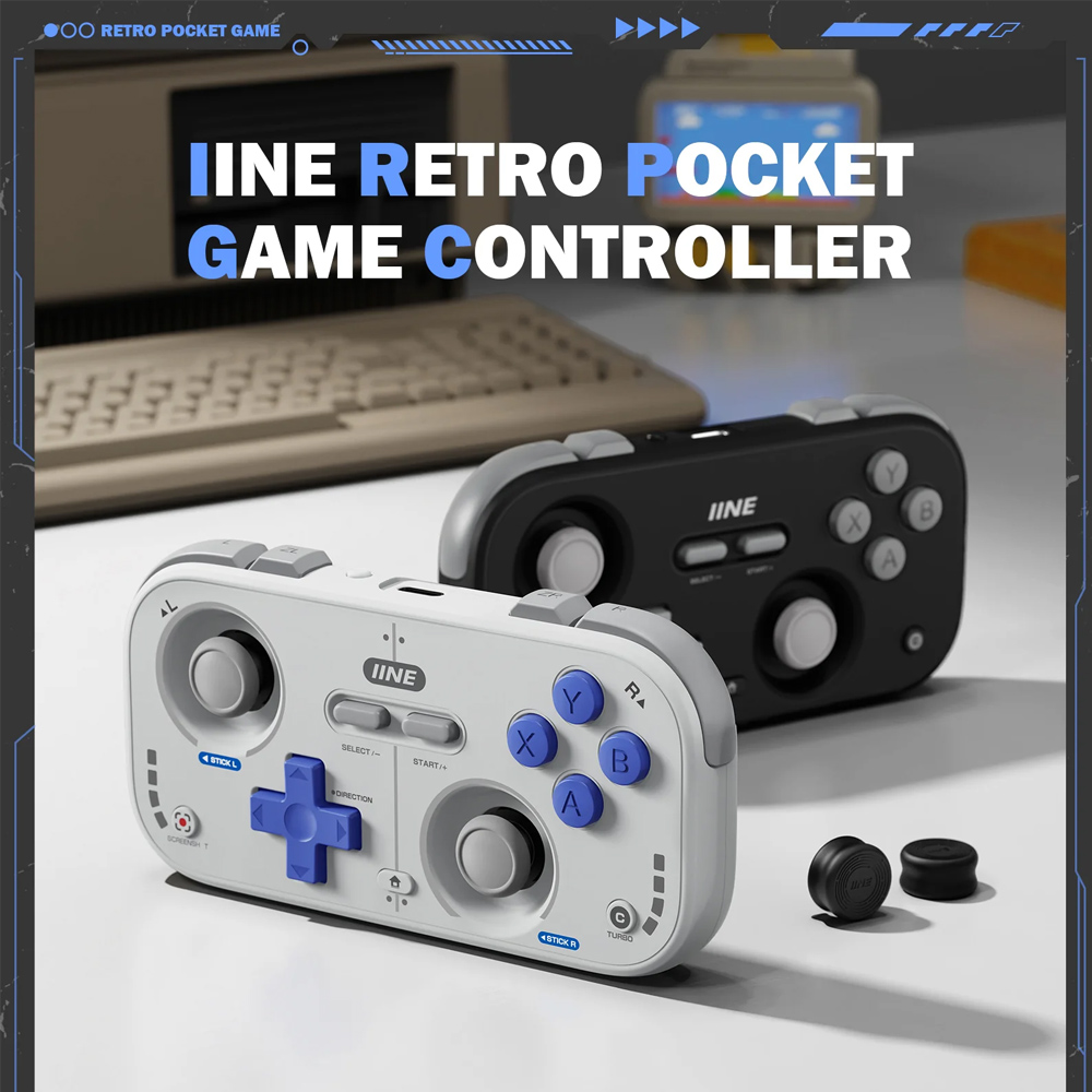 Gaming Console Car - IINE 레트로 포켓 게임패드 미니 컨트롤러
