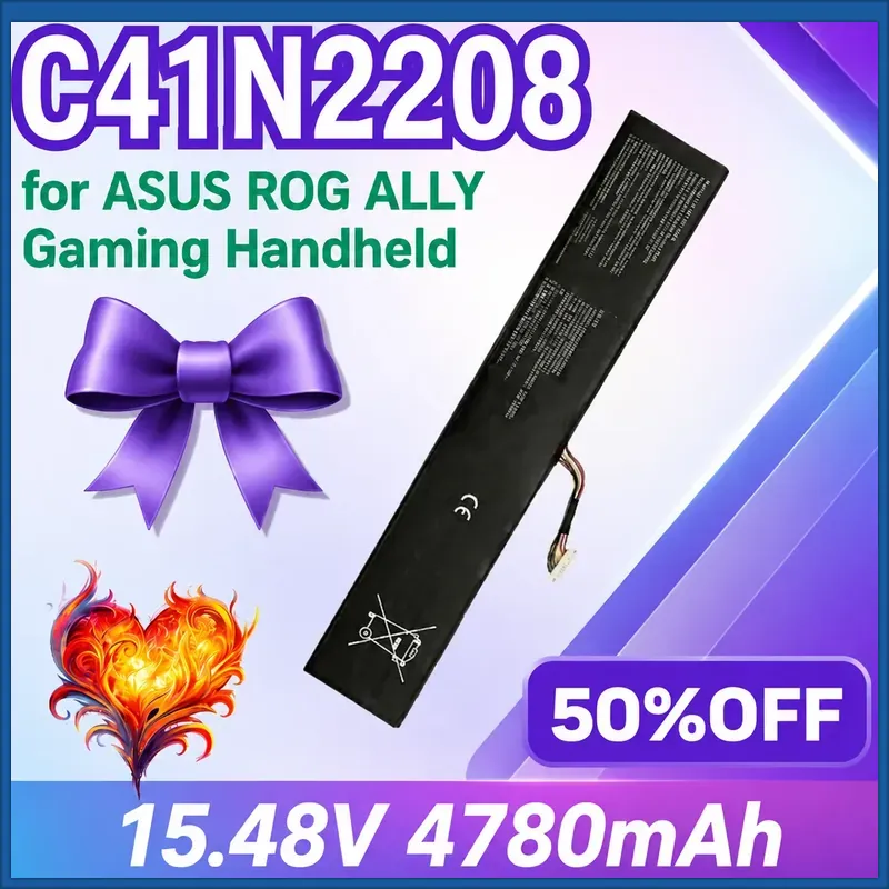 Gaming Console Rog Ally - 새로운 C41N2208 4780mAh 15.48V 휴대용 게임