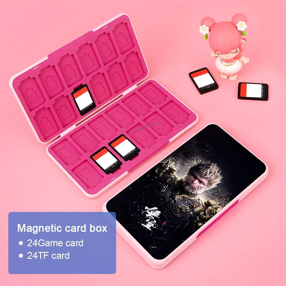 새로운 24in1 게임 카드 케이스 홀더 하드 쉘 보호 - Gaming Card Holder 리뷰 및 가격