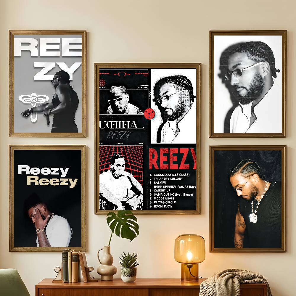 래퍼 R-Reezy 음악 포스터 침실 게이머 룸 장식  - Gaming Console Room 리뷰 및 가격