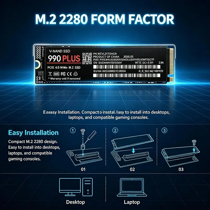990 Plus NVMe M.2 2280 PCIe 4. - Gaming Console In 2026 리뷰 및 가격
