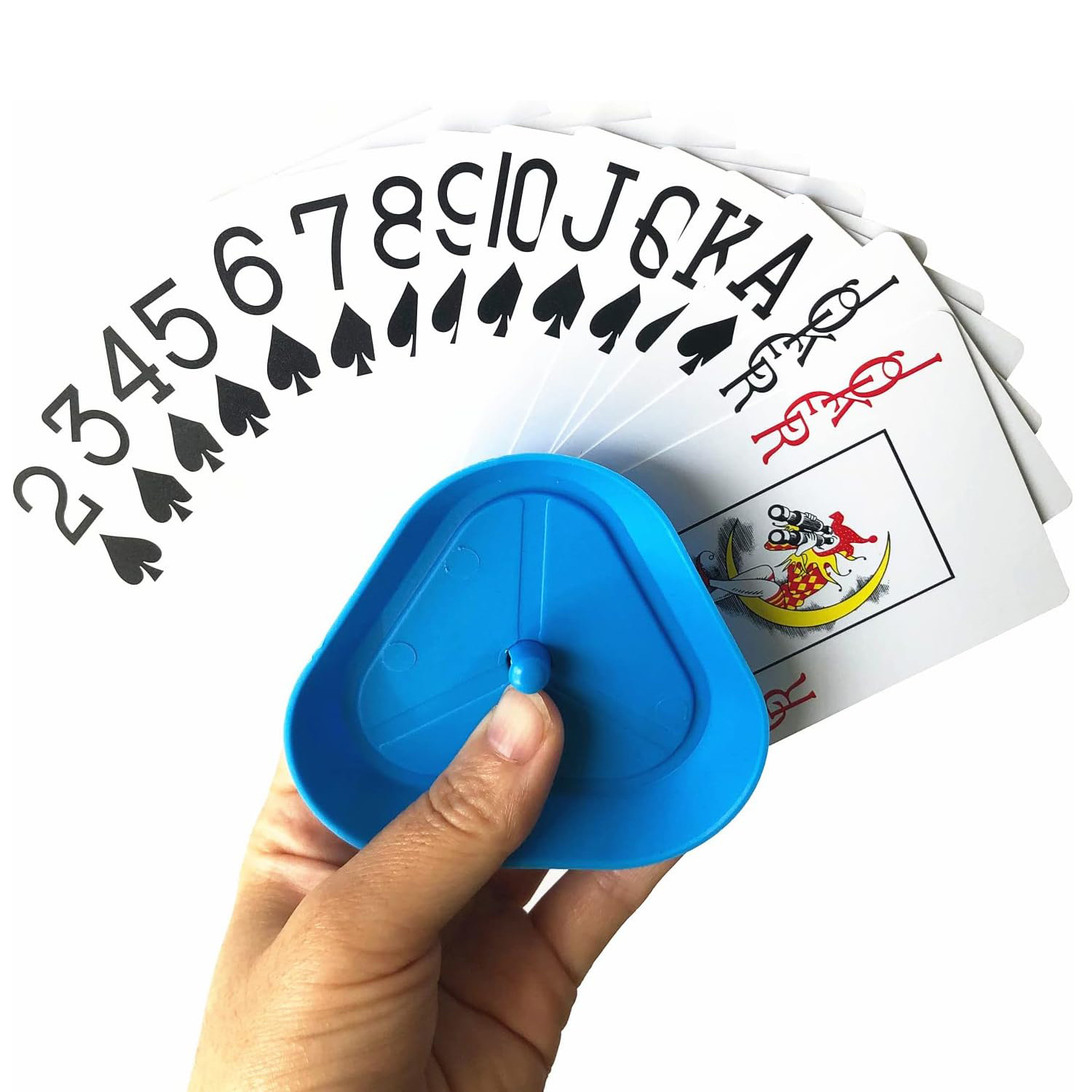 4개/세트 삼각형 모양 카드 홀더 게으른 사람 포커 시 - Gaming Card Holder 리뷰 및 가격
