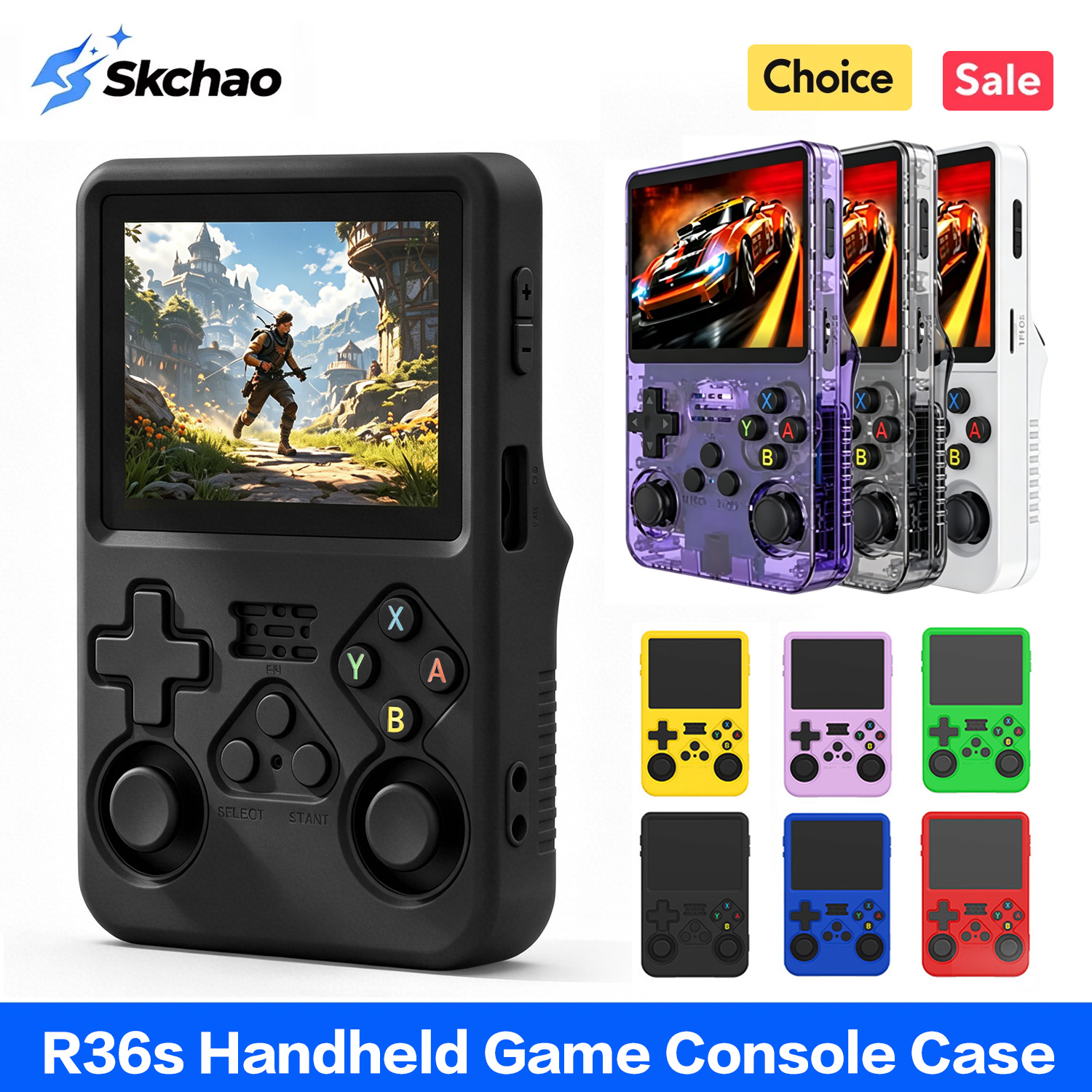 R36S용 보호 케이스, 실리콘 소재, 부드러운 360 - Gaming Console R36S 리뷰 및 가격