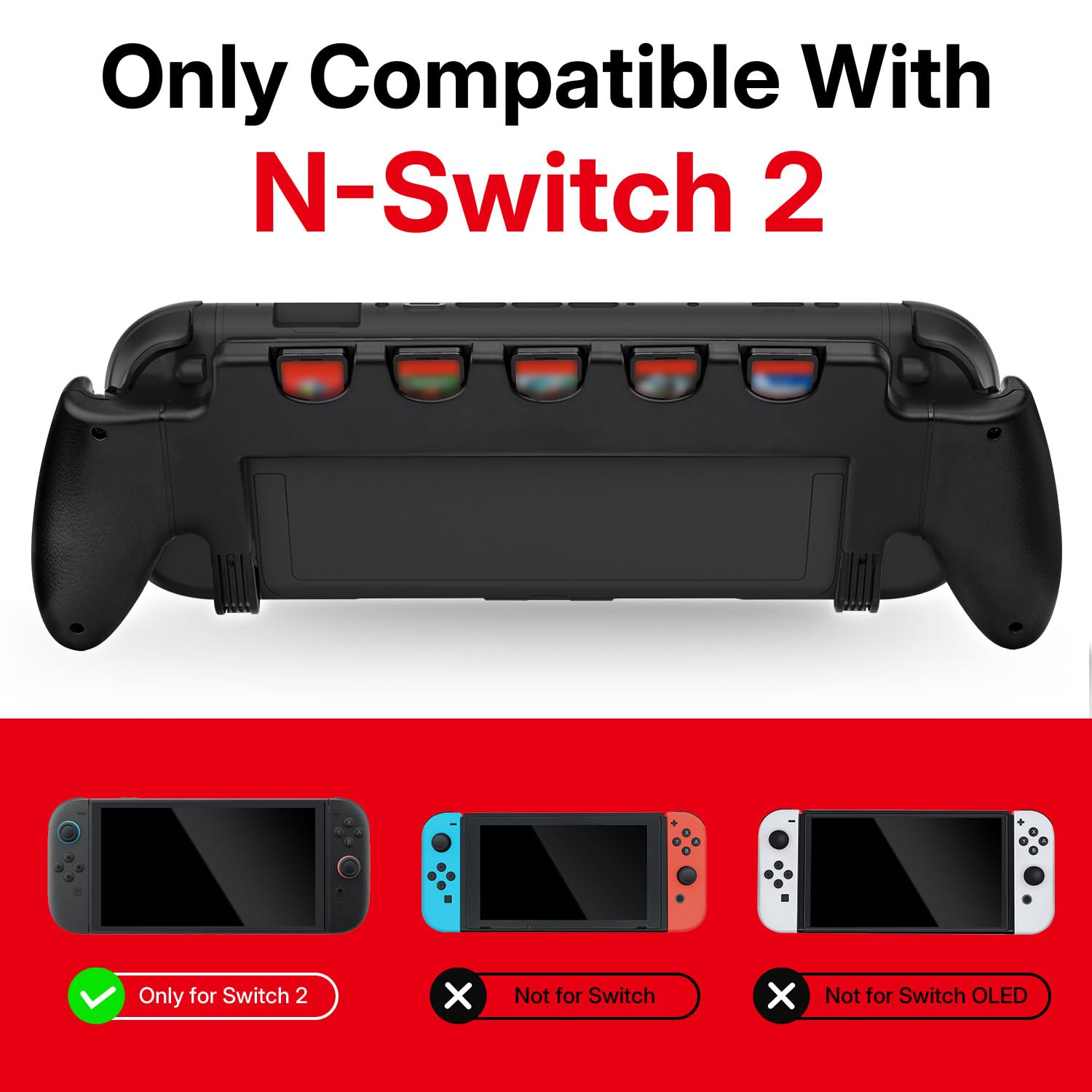 닌텐도 스위치 2용 핸드 그립 케이스, 스탠드 홀더 포 - Gaming Card Holder 리뷰 및 가격