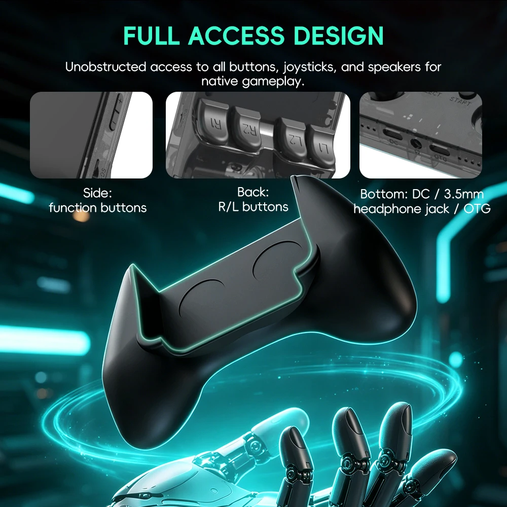 데이터 프로그 R36S 게임 그립 인체공학적 핸드헬드  - Gaming Console R36S 리뷰 및 가격