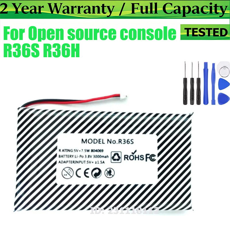 오픈 소스 콘솔 R36S R36H 게임기 배터리 교체용 - Gaming Console R36S 리뷰 및 가격