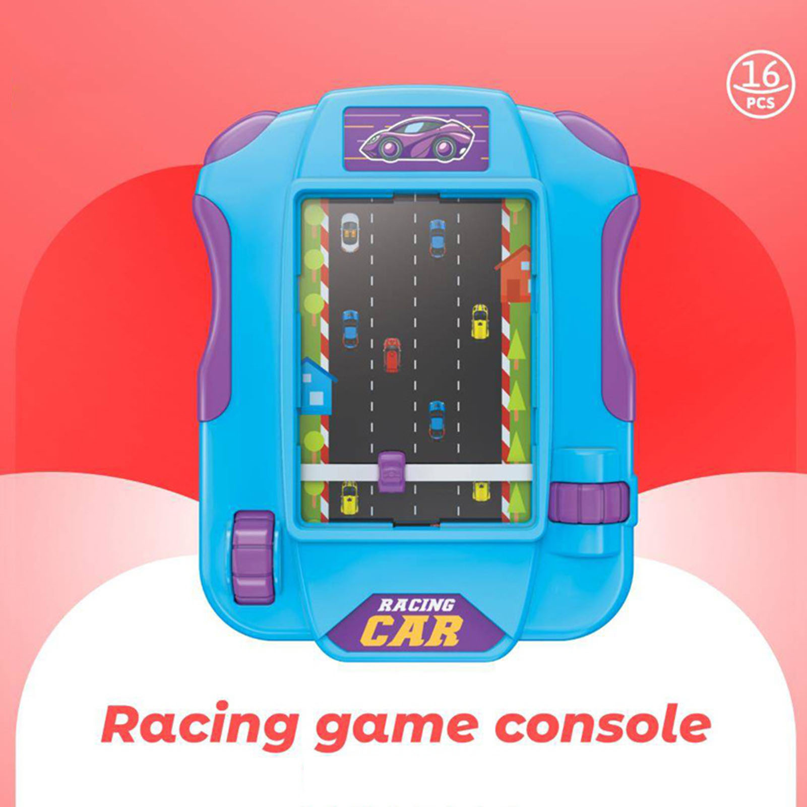 휴대용 레트로 레이싱 게임 콘솔 재미있는 레이싱카 획기 - Gaming Console Car 리뷰 및 가격