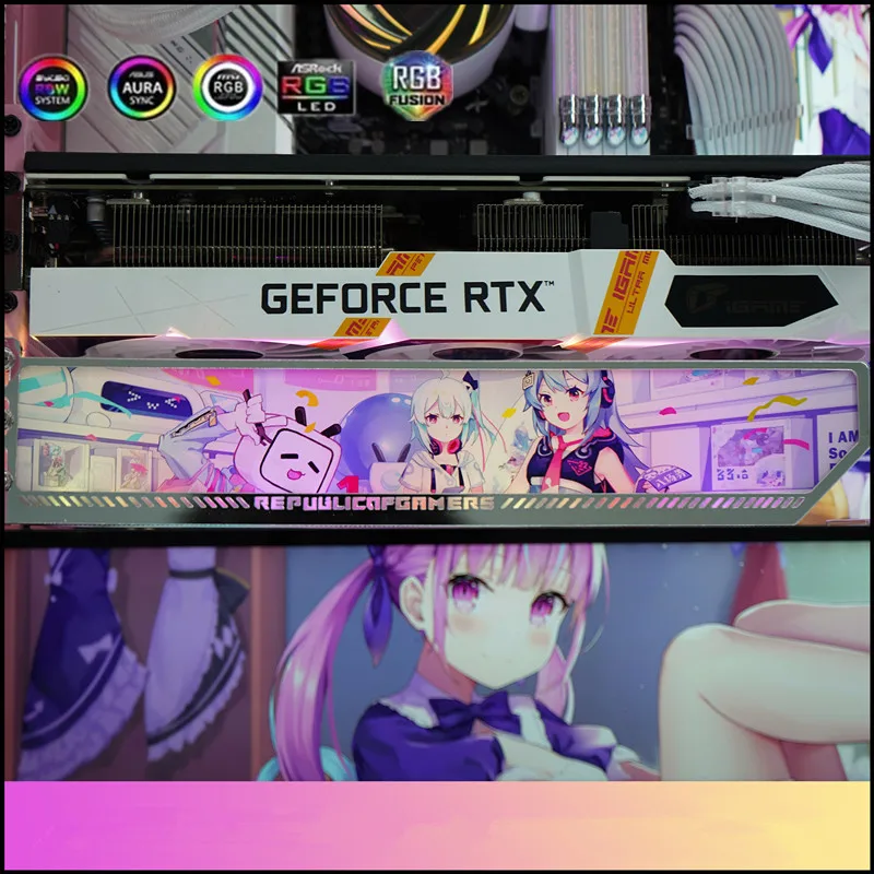 ARGB 그래픽 카드 브래킷, 맞춤형 RTX3090 4 - Gaming Card Holder 리뷰 및 가격