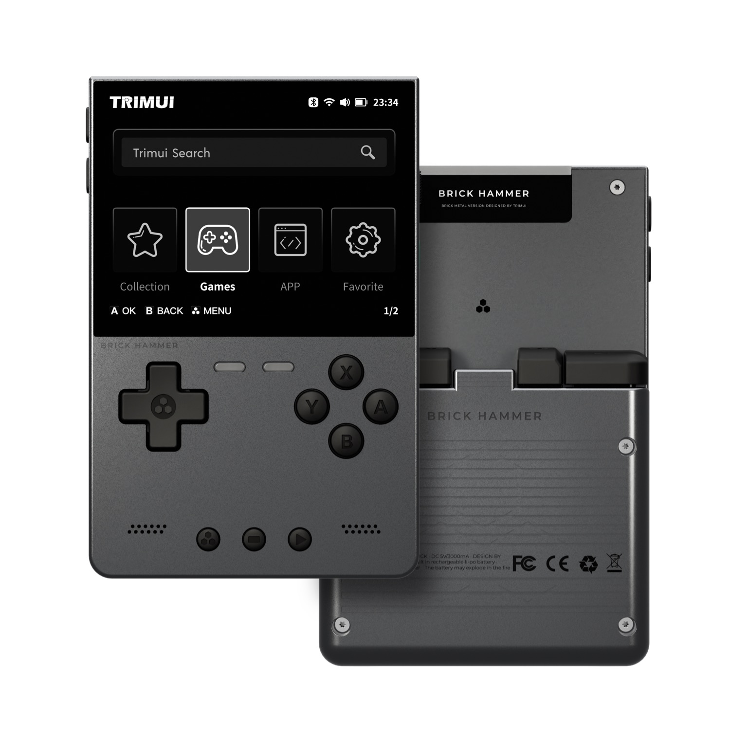 TRIMUI BRICK HAMMER 레트로 휴대용 게임 - Gaming Console Car 리뷰 및 가격