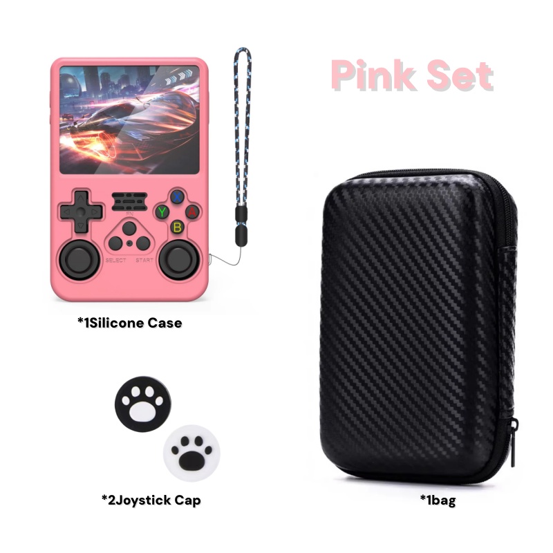 R36S 게임 콘솔용 4 in 1 보관 가방 & 조이스 - Gaming Console R36S 리뷰 및 가격