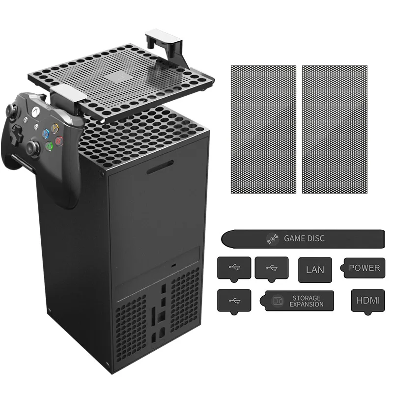 Xbox 시리즈 X용 Aolion 먼지 필터 커버 Xb - Microsoft Console Xbox Series X 리뷰 및 가격