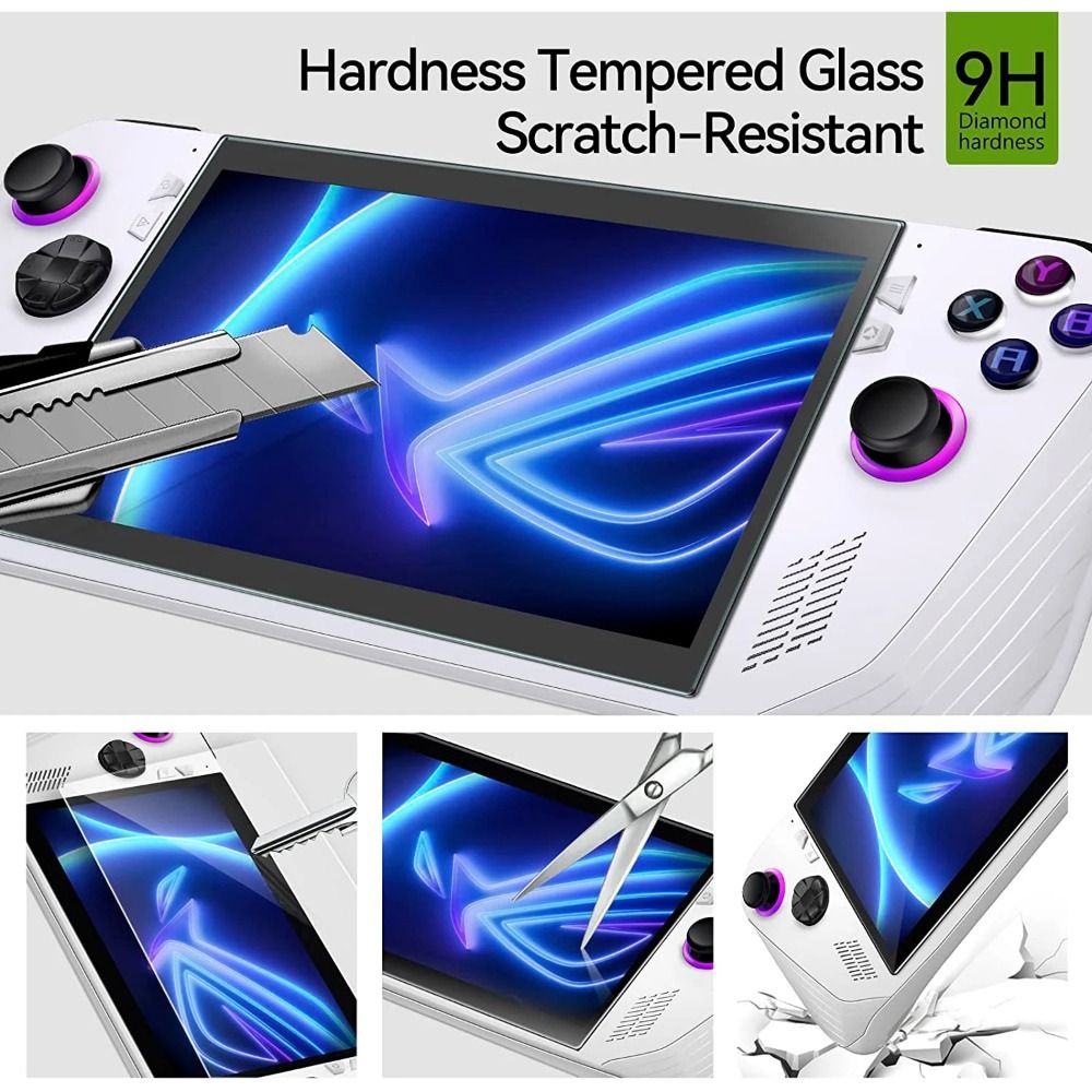 3PCS 액세서리 게임 콘솔 스크린 보호 필름 HD 곡 - Gaming Console Rog Ally 리뷰 및 가격